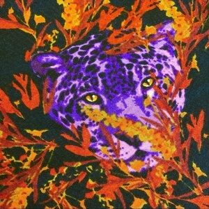 Lularoe NWT Rare Carly Dress Purple Cheetah, Animal Print High/Low, Stretch, XS